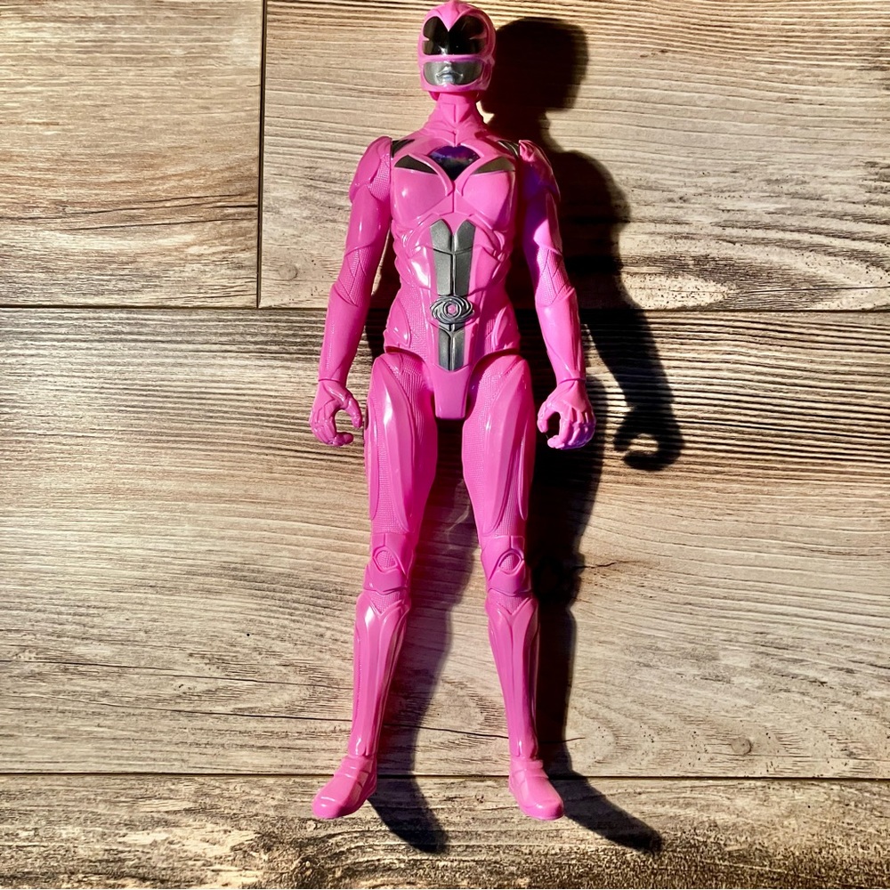 12 1/2” Pink Power Ranger EUC